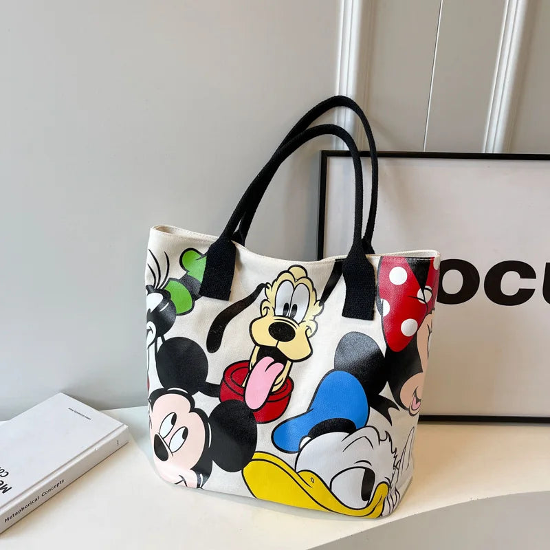 Disney Cartoon Mickey Fashion Versatile Large Tote Bag